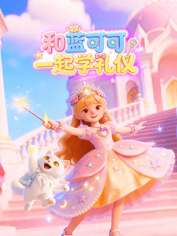 和蓝可可一起学礼仪